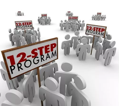 12 step program concept